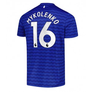 Everton Vitaliy Mykolenko #16 Jalkapallovaatteet Kotipaita 2025-26 Lyhythihainen